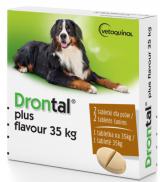 Vetoquinol  Drontal Plus Flavour dla psów powyżej 35 kg