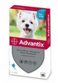 Advantix spot-on dla psów od 4 kg do 10 kg
