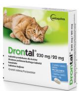 Vetoquinol Drontal dla kotów - 2 tabletki