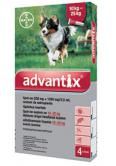 Advantix spot-on dla psów od 10 do 25 kg