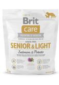 Brit Care Grain Free Senior & Light Salmon & Potato 1 kg
