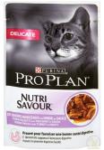 Purina Pro Plan Delicate Nutrisavour dla Dorosłych Kotów z Indykiem w Sosie 85 g