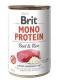 BRIT MONO PROTEIN BEEF & RICE 400G