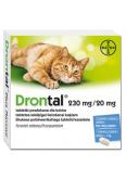 Bayer Drontal dla kotów - 2 tabletki