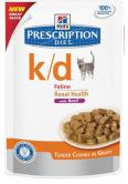 Hill's Prescription Diet K/D Feline beef 85 g